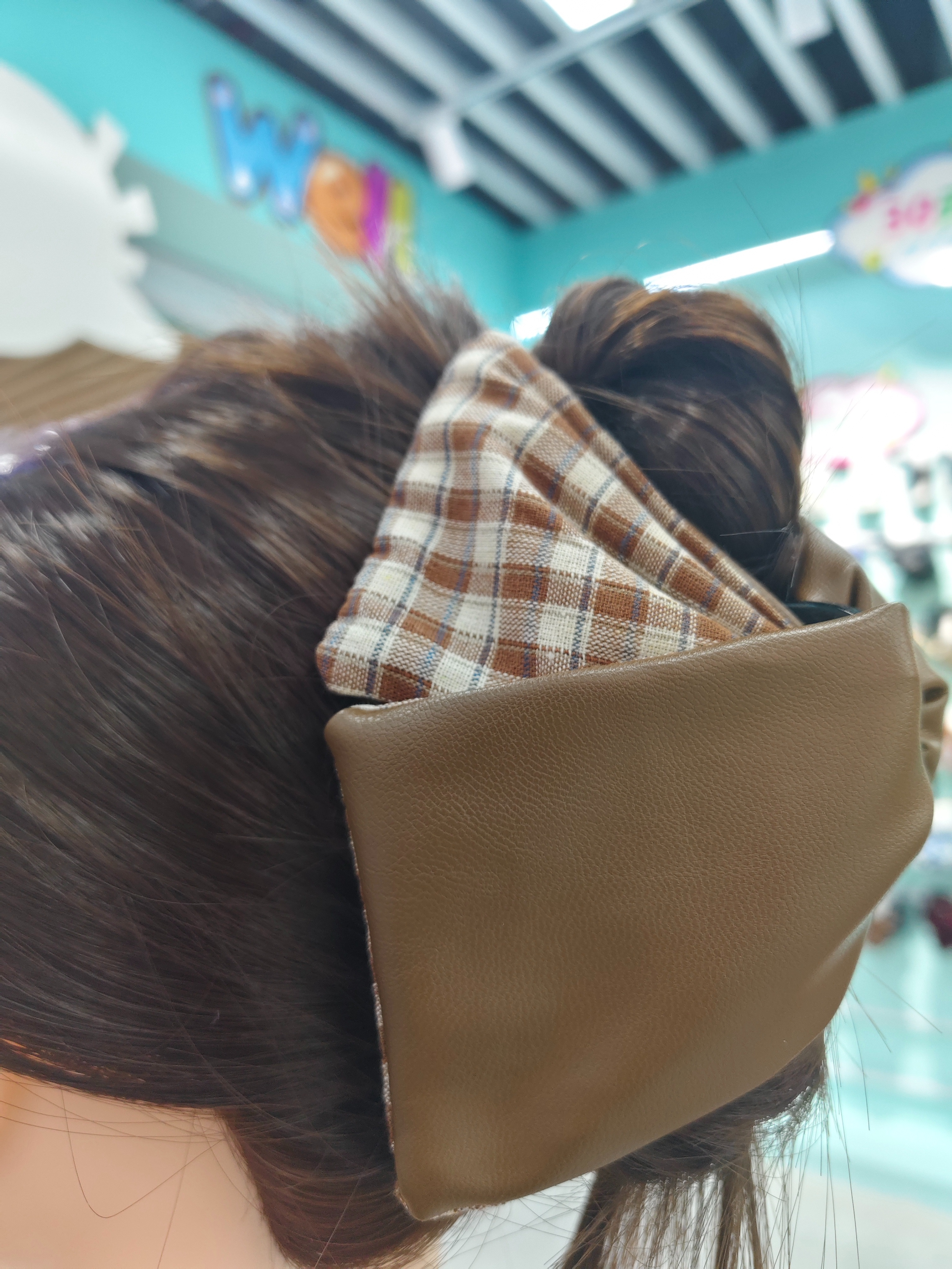 绒花/婚礼珍珠发饰/马卡龙发卡/发钗/木簪白底实物图