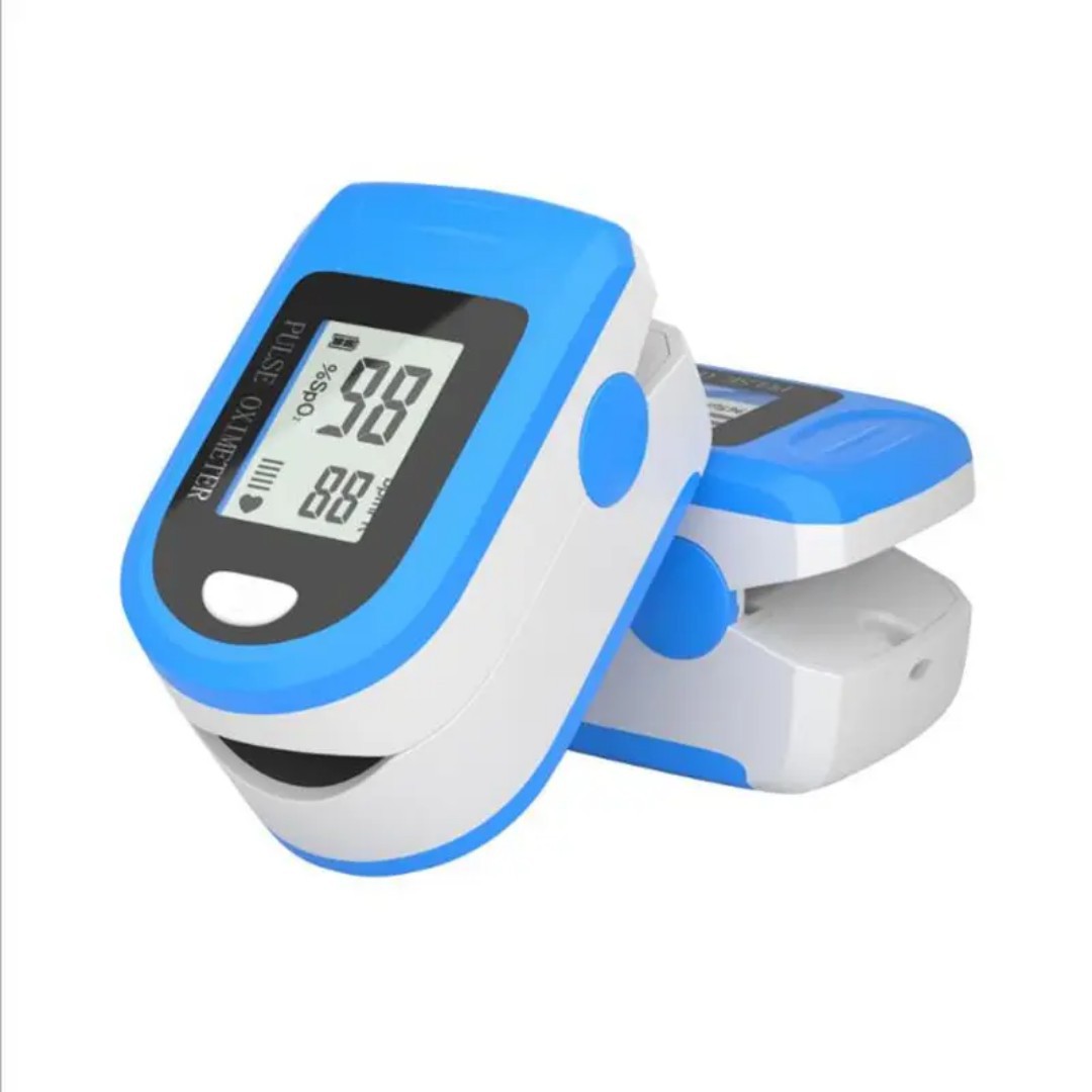 Finger-clip pulse oximeter, pulse rate measuring instrument, finger blood oxygen meter, blood oxygen saturation measuring meter Item Picture