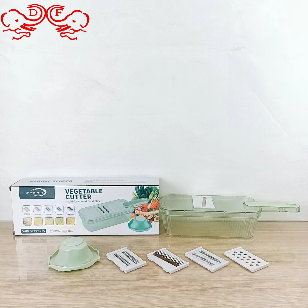 DF68949 Vegetable Slicer, Potato grater, Radish Slicer, multi-functional home kitchen, no harm to hands, DF TRADINGHOUSE