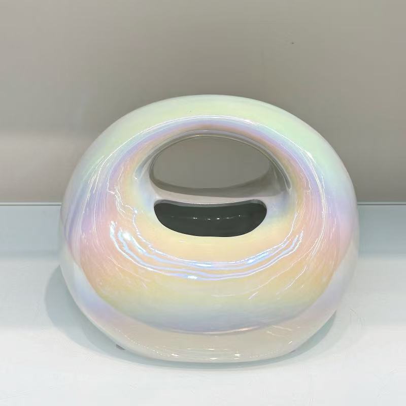 Internet-famous high-appearancy-level tissue box, household tissue box, decorative item, high-end living room tissue box, high-end light luxury ceramic cute tissue box, household napkin box details Picture