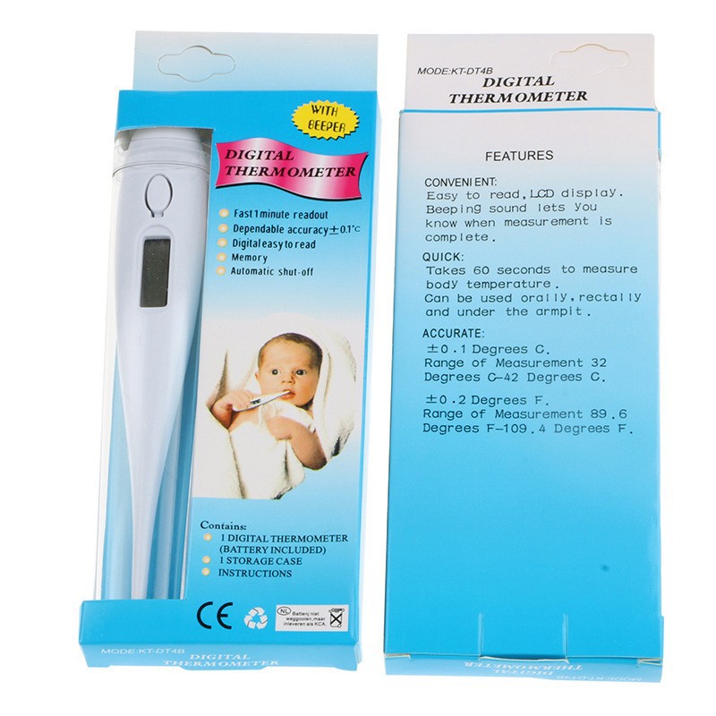 Large-sized hard-head electronic thermometers for foreign trade, adult armpit digital thermometers, children and infants' thermometers, household detail image 3