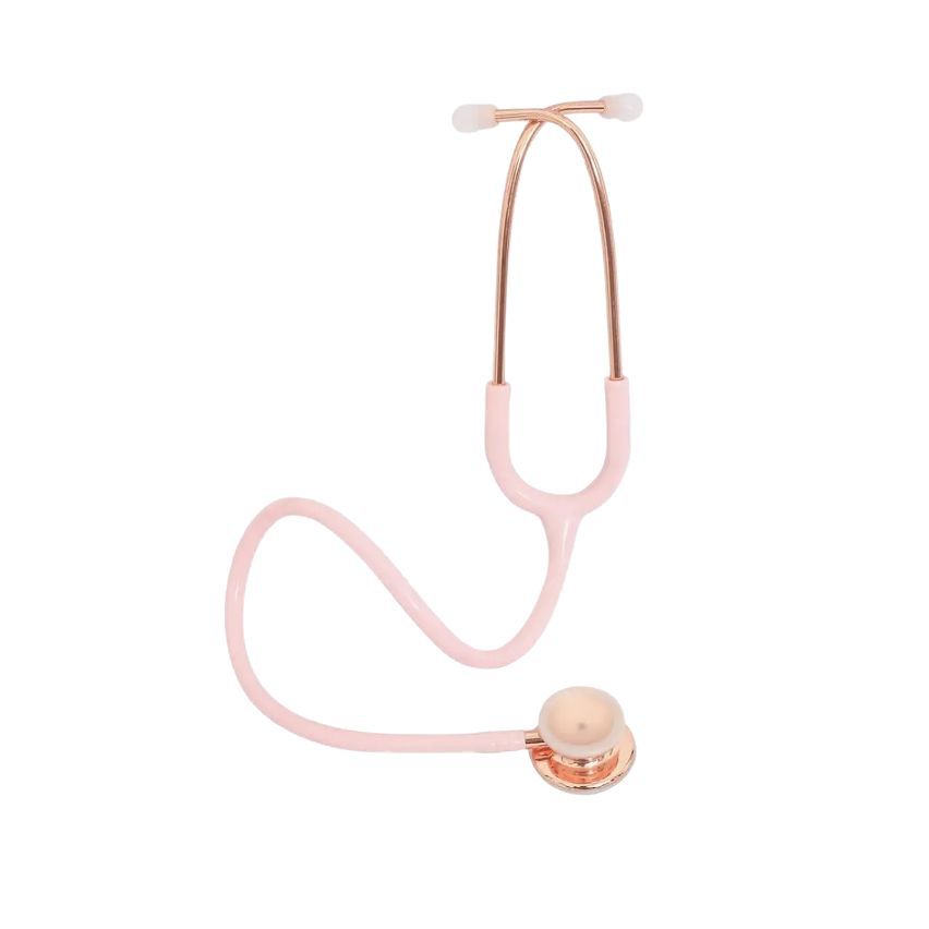 A dual-purpose, dual-head, double-sided stethoscope for measuring blood pressure is a medical device detail image 5