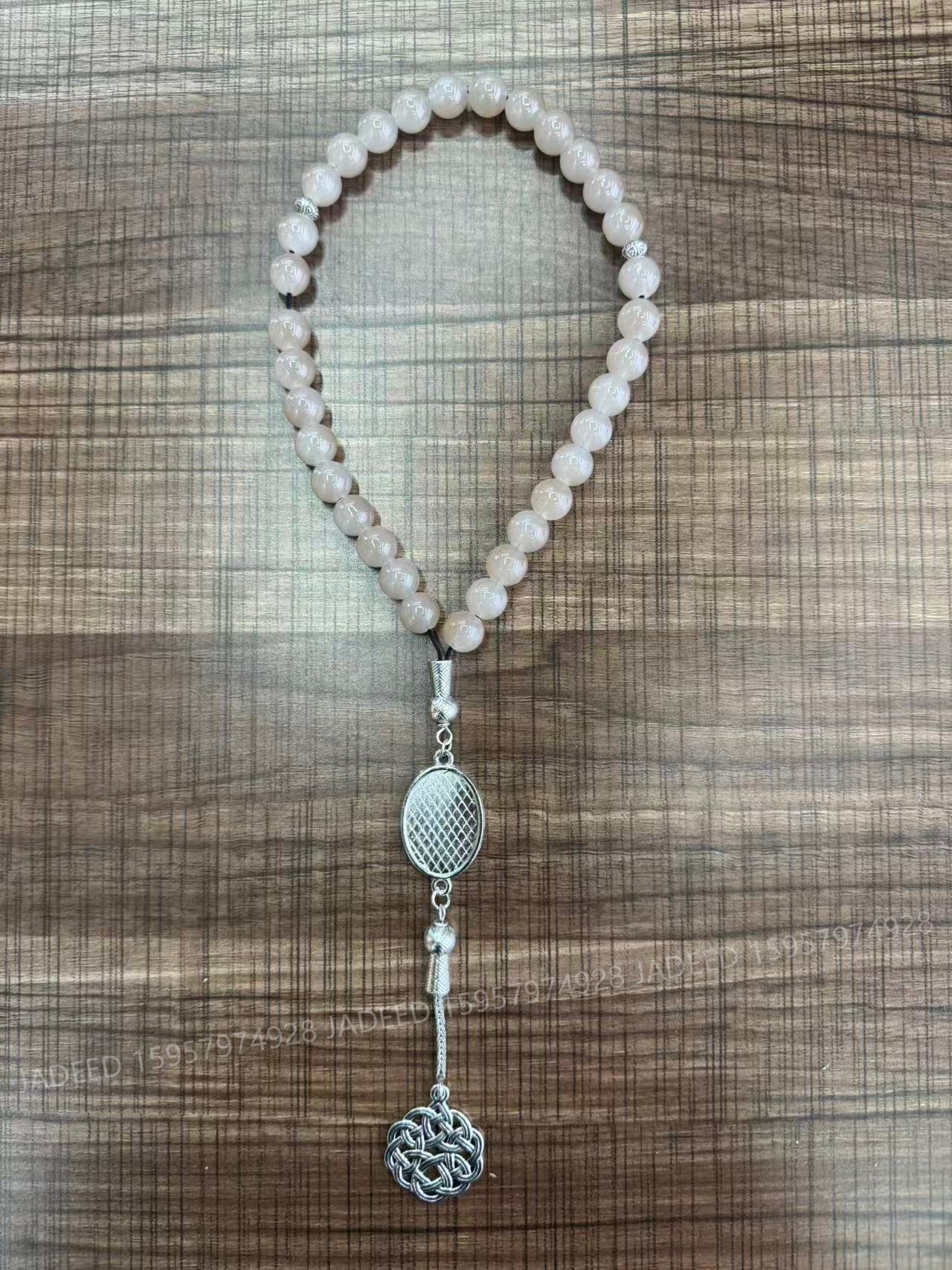 New 33-piece handheld prayer beads for cross-border Middle East Specification drawing