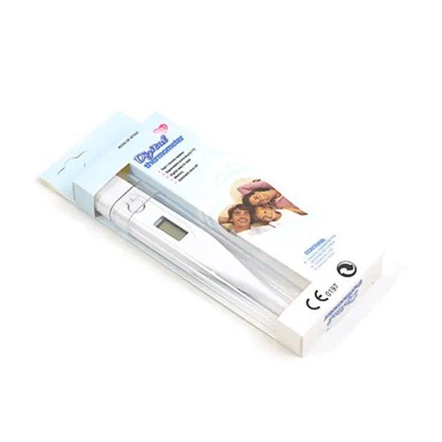 English export packaging electronic thermometer, hard-head digital thermometer, household and medical armpit thermometer