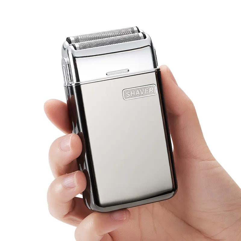 定制专业往复式迷你剃须刀KM-8701厂家价格干湿两用便携式迷你男士电动剃须刀细节图