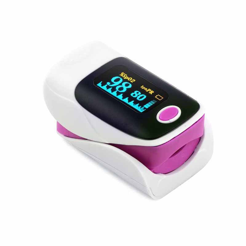 English packaging: Finger Oximeter, blood oxygen saturation detector Item Picture