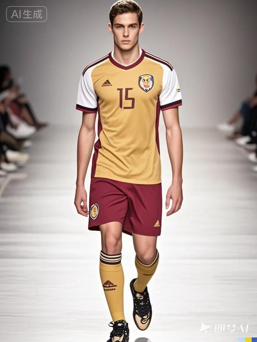 Customized football uniform sets, short-sleeved adult and children's football uniforms, sports competition team uniforms details Picture