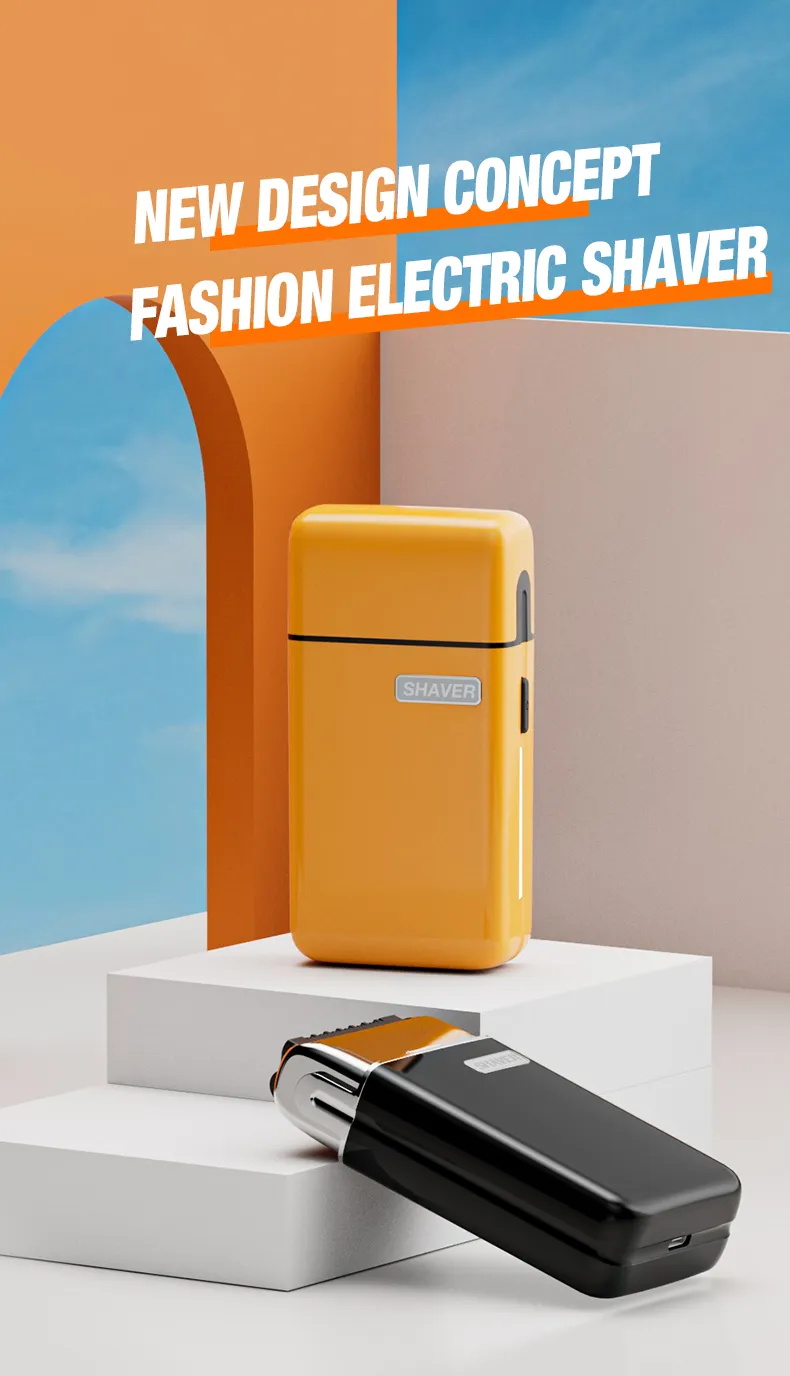 定制专业往复式迷你剃须刀KM-8701厂家价格干湿两用便携式迷你男士电动剃须刀详情1
