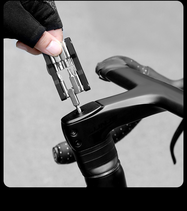 BG-9889 Bicycle Repair Tool Set, bicycle repair tools, Hexagon Socket plum Blossom Portable multi-functional Mini Folding tool pic 14