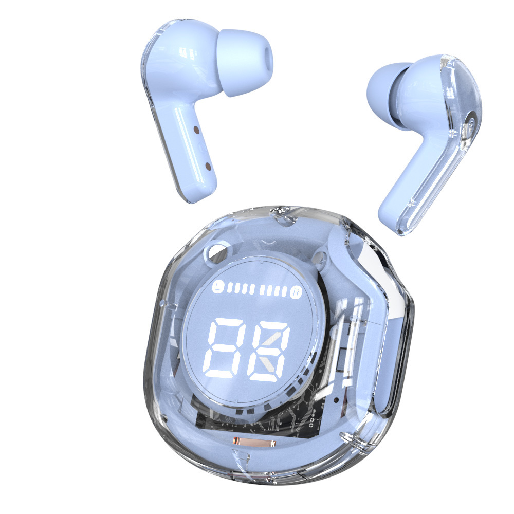 无线蓝牙耳机Ultrapods Pro 电量数显入耳式透明耳机产品图