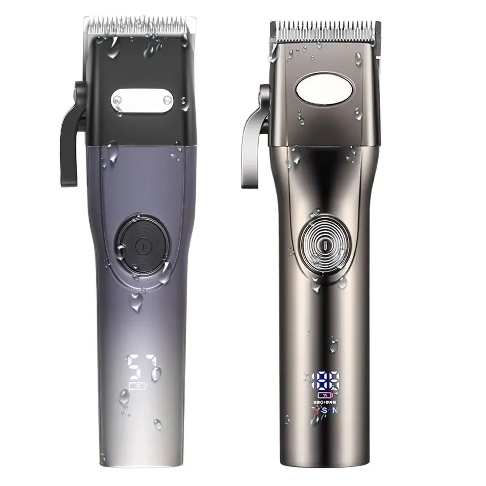 High-Speed Dlc Blade Rechargeable Professional Brushless Motor Electric Hair Clipper, Men's Customized Hair Clipper Electric Hair Clipper details Picture