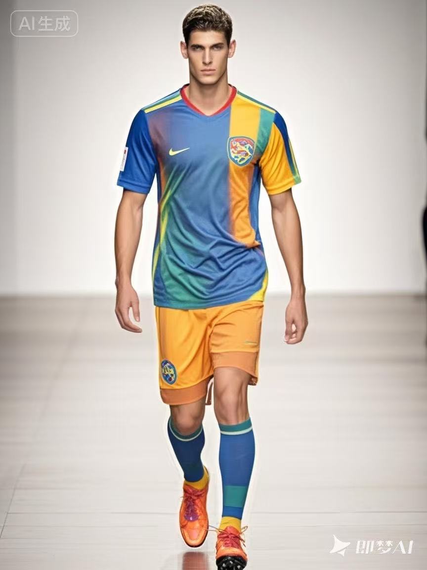 Customized football uniform sets, short-sleeved adult and children's football uniforms, sports competition team uniforms Item Picture