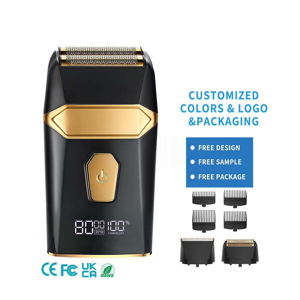 男士电动剃须刀防水充电修剪器二合一便携式电动剃须刀男士详情6