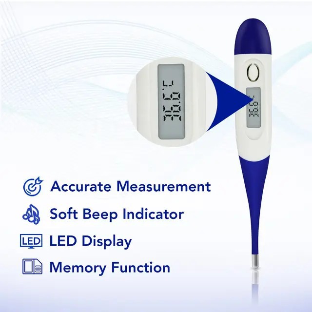 Supply electronic thermometers, digital home smart hard-head electronic thermometers, and digital human body temperature thermometers detail image 5