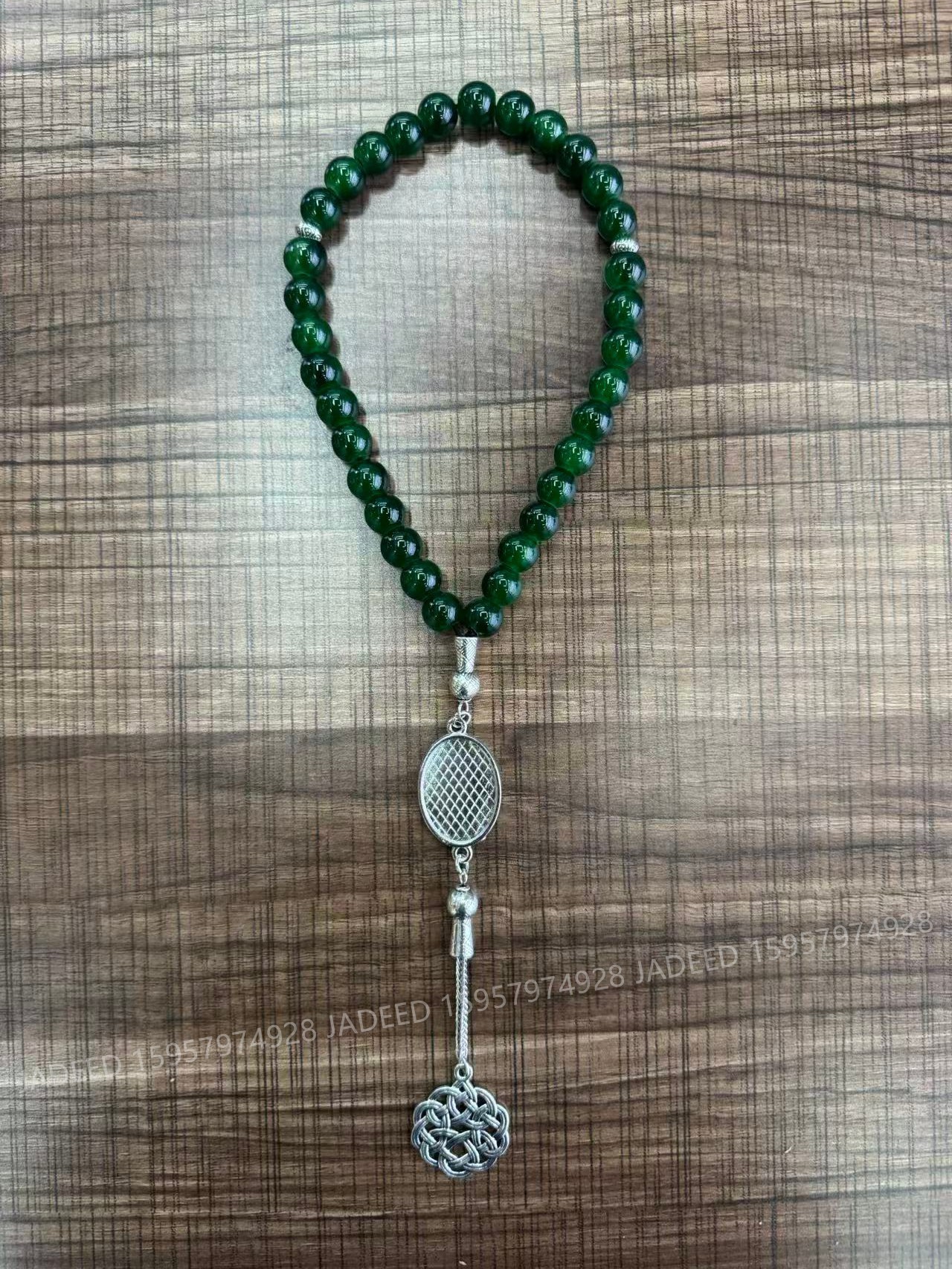 New 33-piece hand-held prayer glass prayer beads for cross-border Middle East Item Picture