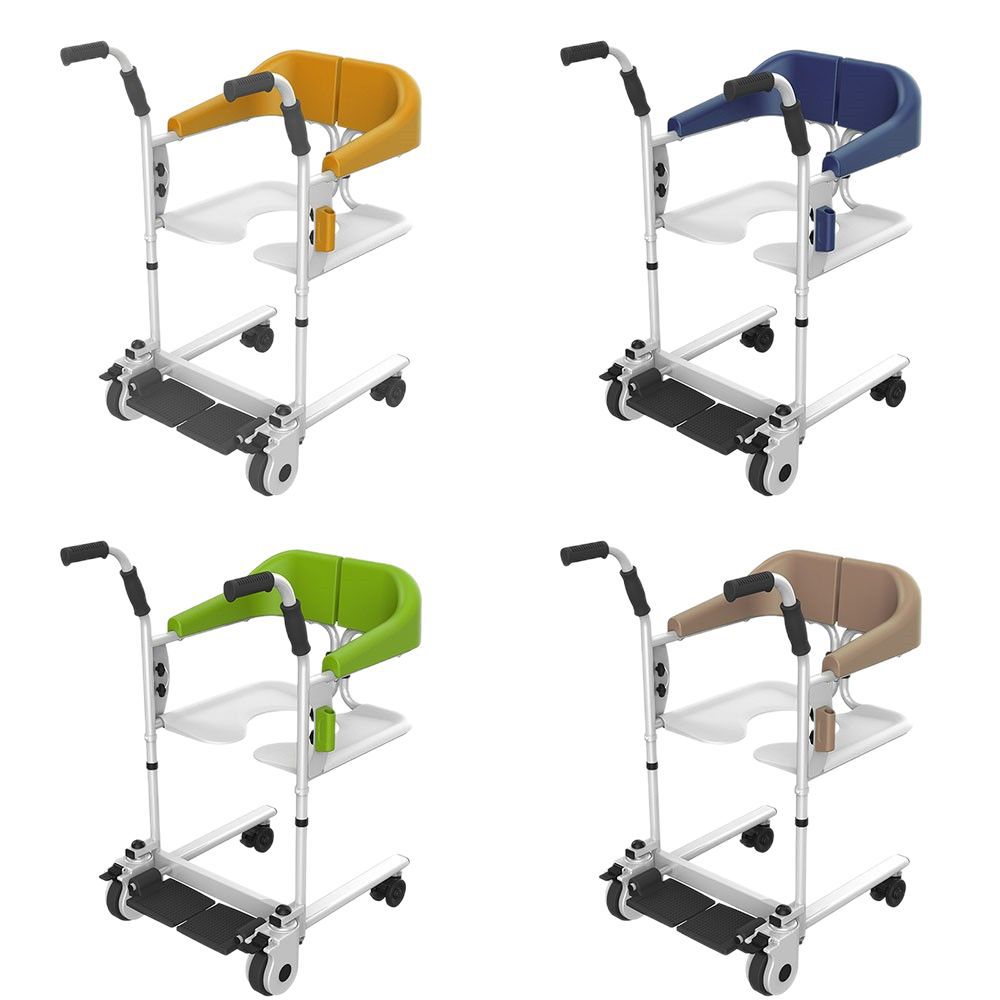 Multi-functional transfer machine, home elderly transfer device, bedridden and paralyzed care, adjustable transfer cart, bathing and toilet chair Specification image