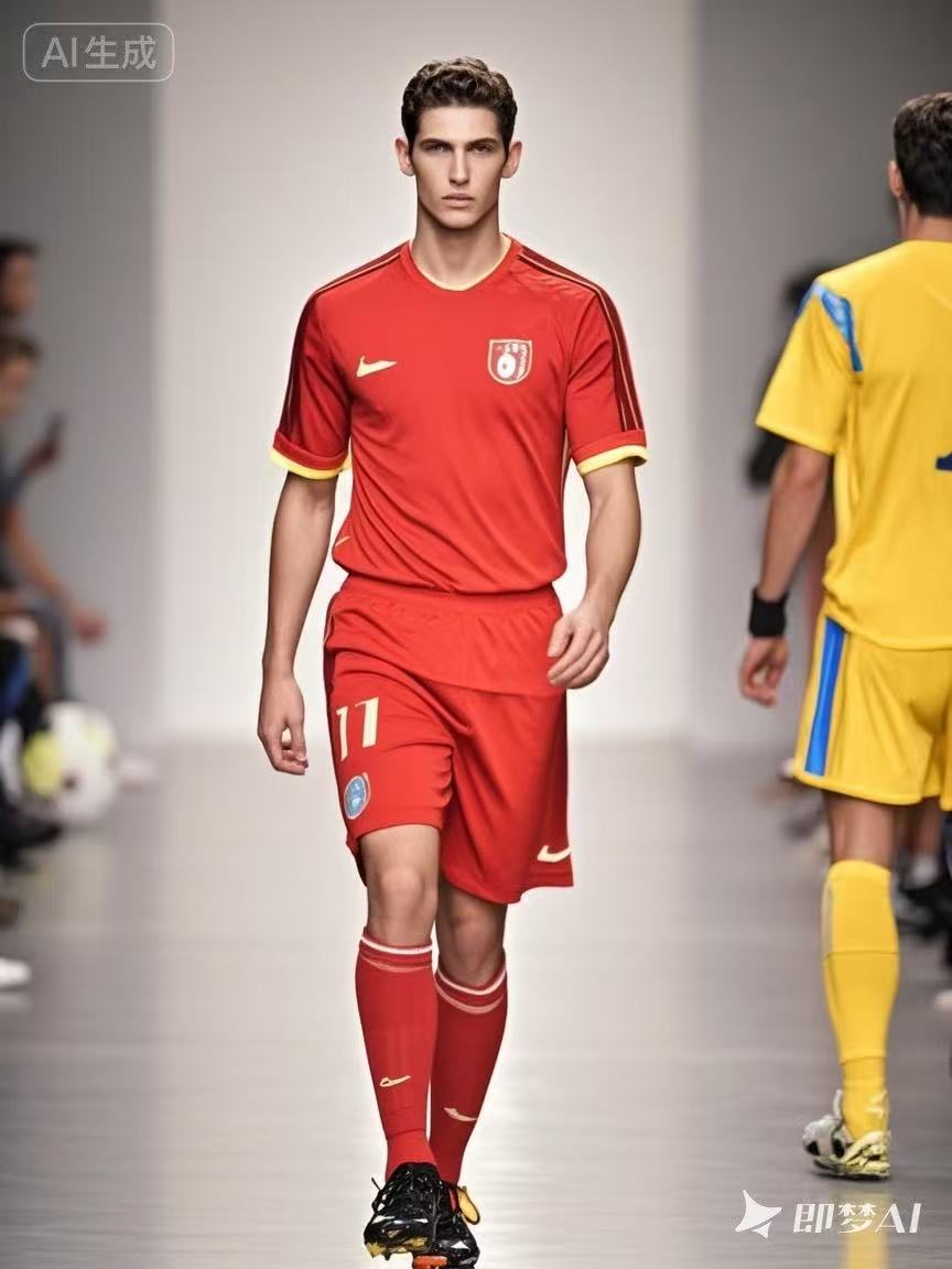 Customized football uniform sets, short-sleeved adult and children's football uniforms, sports competition team uniforms pic 9