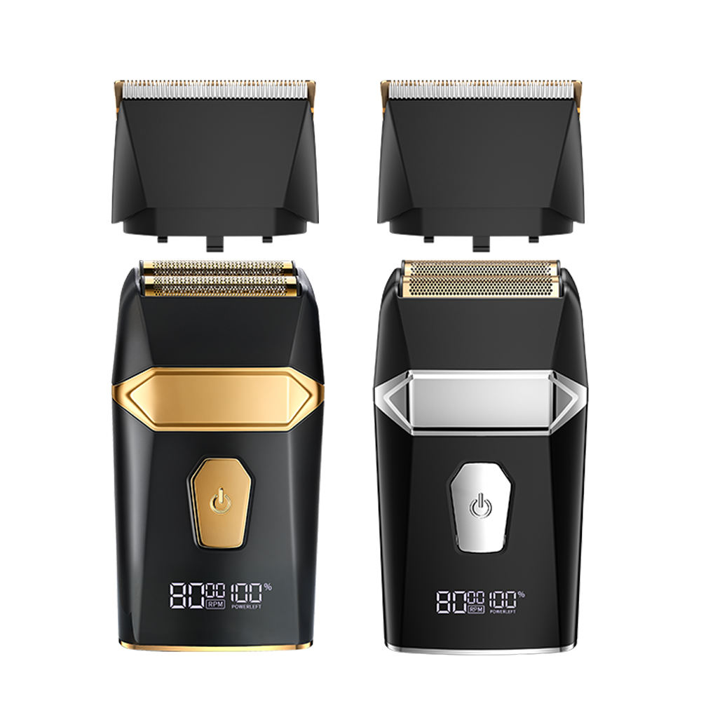 男士电动剃须刀防水充电修剪器二合一便携式电动剃须刀男士细节图