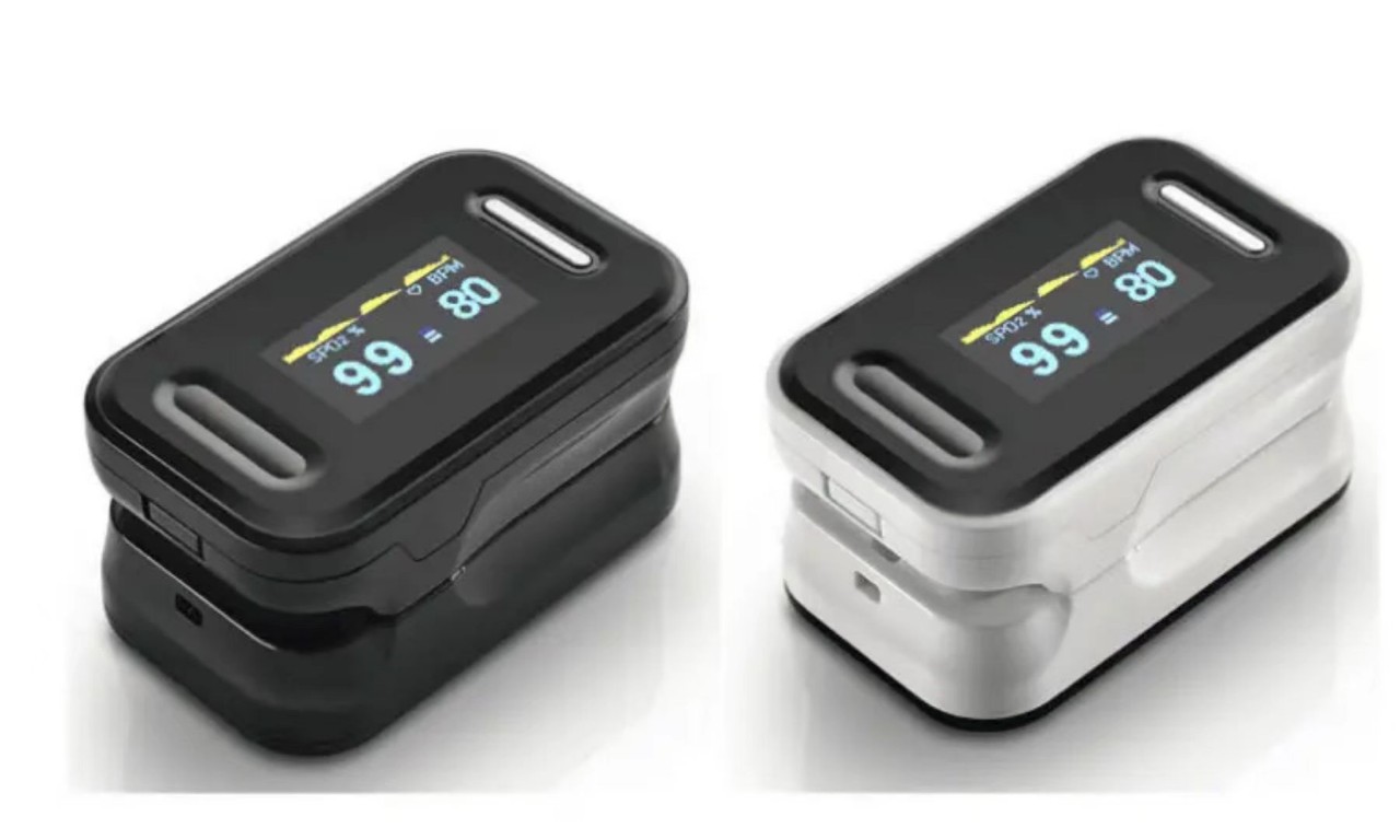 Blood oxygen meter, fingernail-type finger blood oxygen meter, blood oxygen monitoring finger clip instrument, blood oxygen meter, medical oxygen saturation clip, finger oxygen clip detail image 3