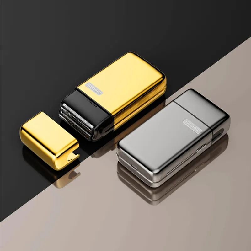 定制专业往复式迷你剃须刀KM-8701厂家价格干湿两用便携式迷你男士电动剃须刀产品图