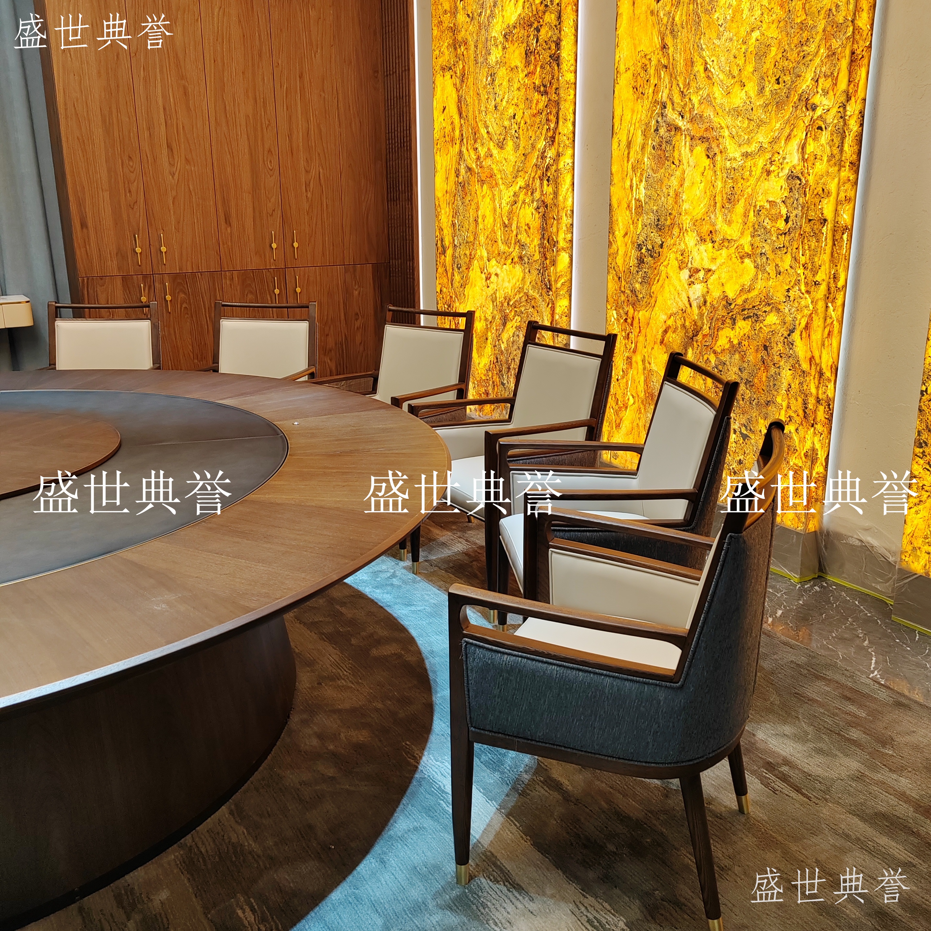 竹茶桌白底实物图