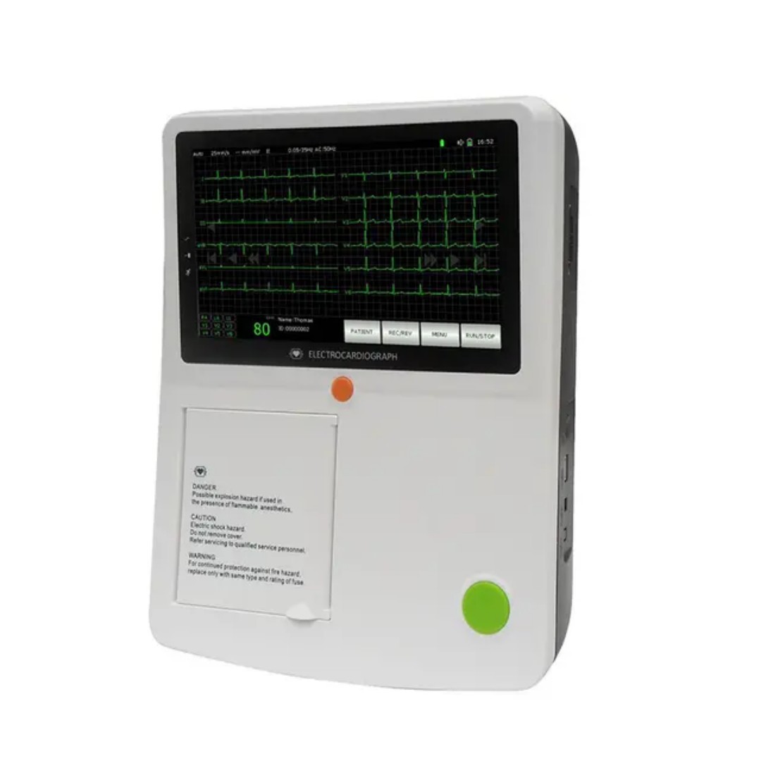 Single-channel electrocardiogram, three-channel electrocardiogram machine, six-channel electrocardiogram, twelve-channel electrocardiogram machine details Picture
