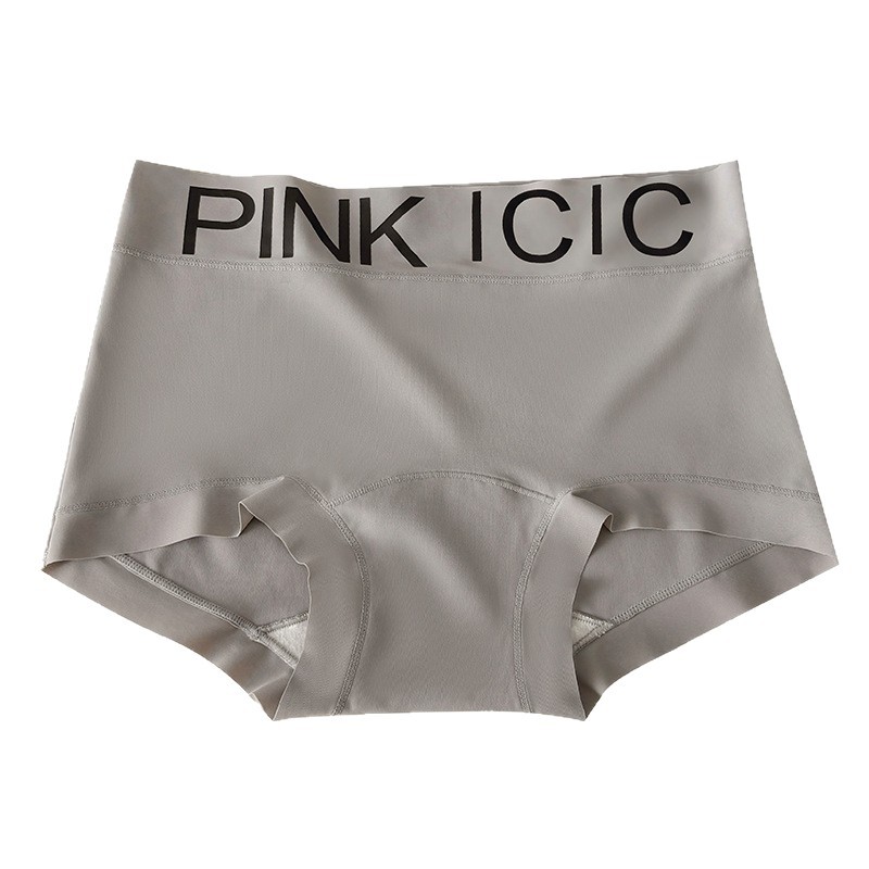 10A Seamless ice Silk Girls' simple underpants, summer thin, long, pure cotton, all-cotton crotch women's briefs Item Picture