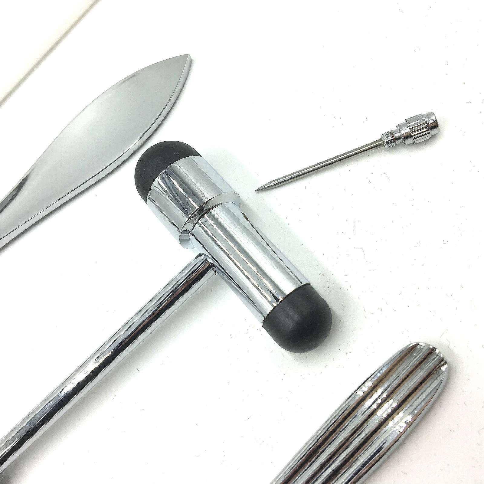 Factory direct sales of 5-piece medical percussion hammer set, multi-functional percussion hammer, nerve hammer for gift and personal use detail image 5