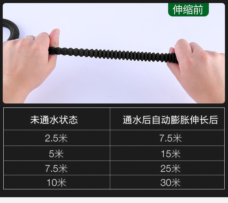 家用3倍伸缩水管浇花洗车冲地水管子防晒防冻四季软管详情8