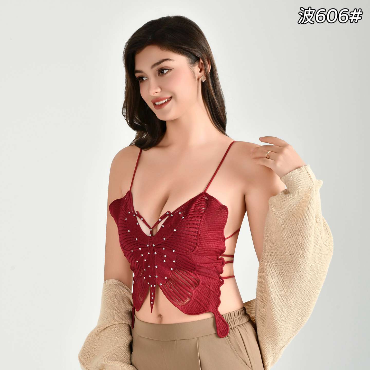 水溶花蕾丝美背新品
颜色:黑色、白色、粉色、肤色、酒红跨境内衣详情图3