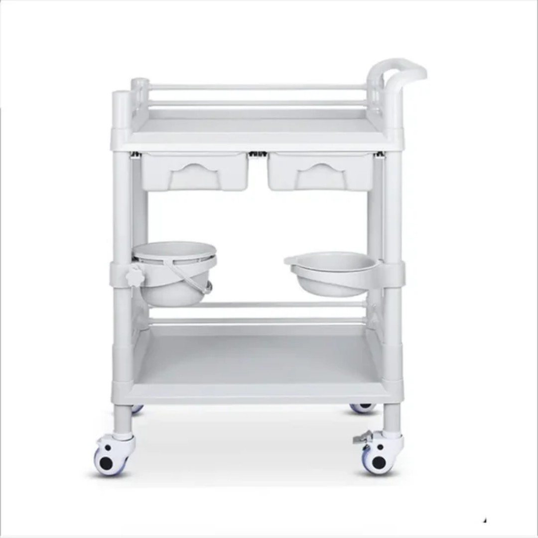 Care plastic beauty trolleys, medical equipment trolleys, beauty salon trolleys, tool trolleys