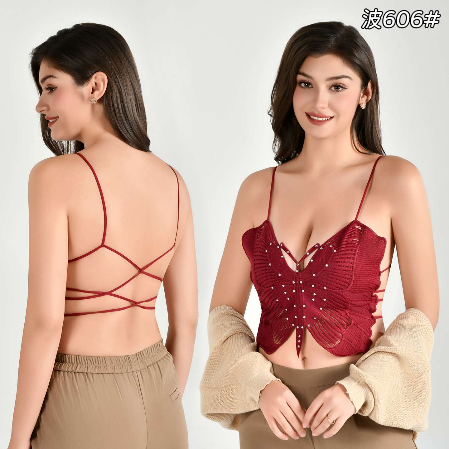水溶花蕾丝美背新品
颜色:黑色、白色、粉色、肤色、酒红跨境内衣详情图10