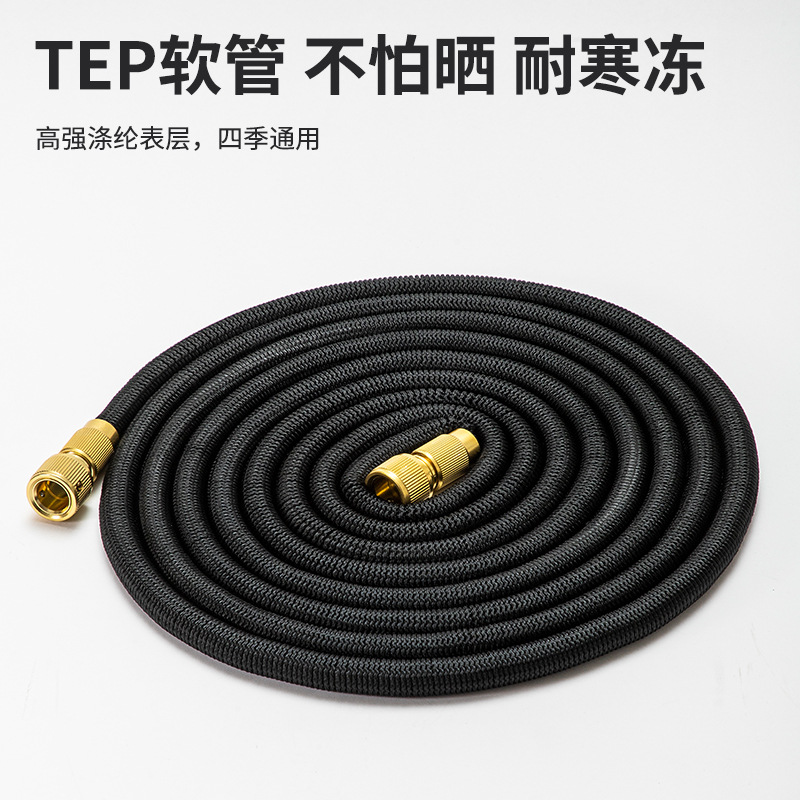 Foam pot car wash, high-pressure water gun, multi-functional car cleaning, floor flushing, telescopic water pipe, household portable flexible pipe Application Scenario