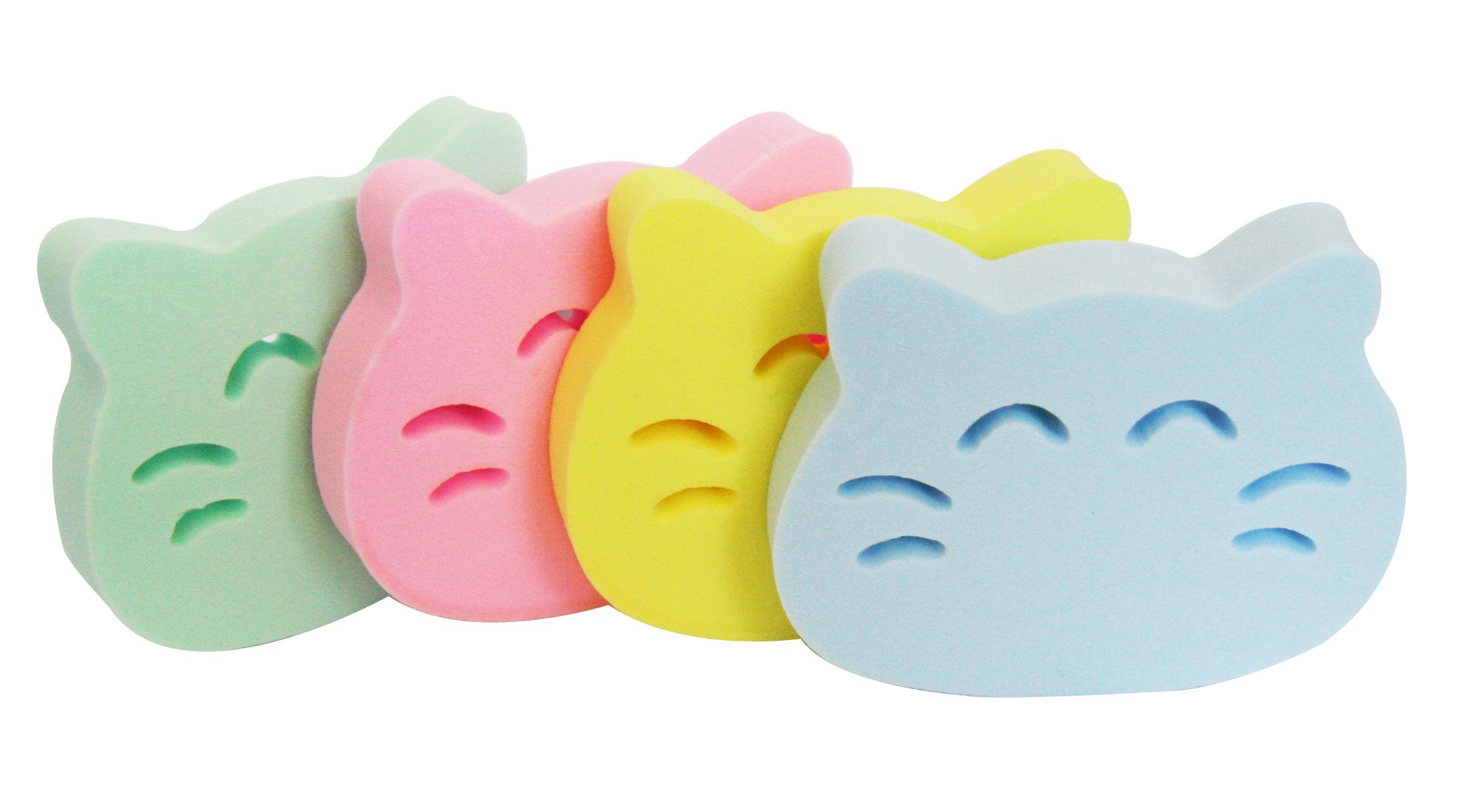 小猫沐浴棉产品图