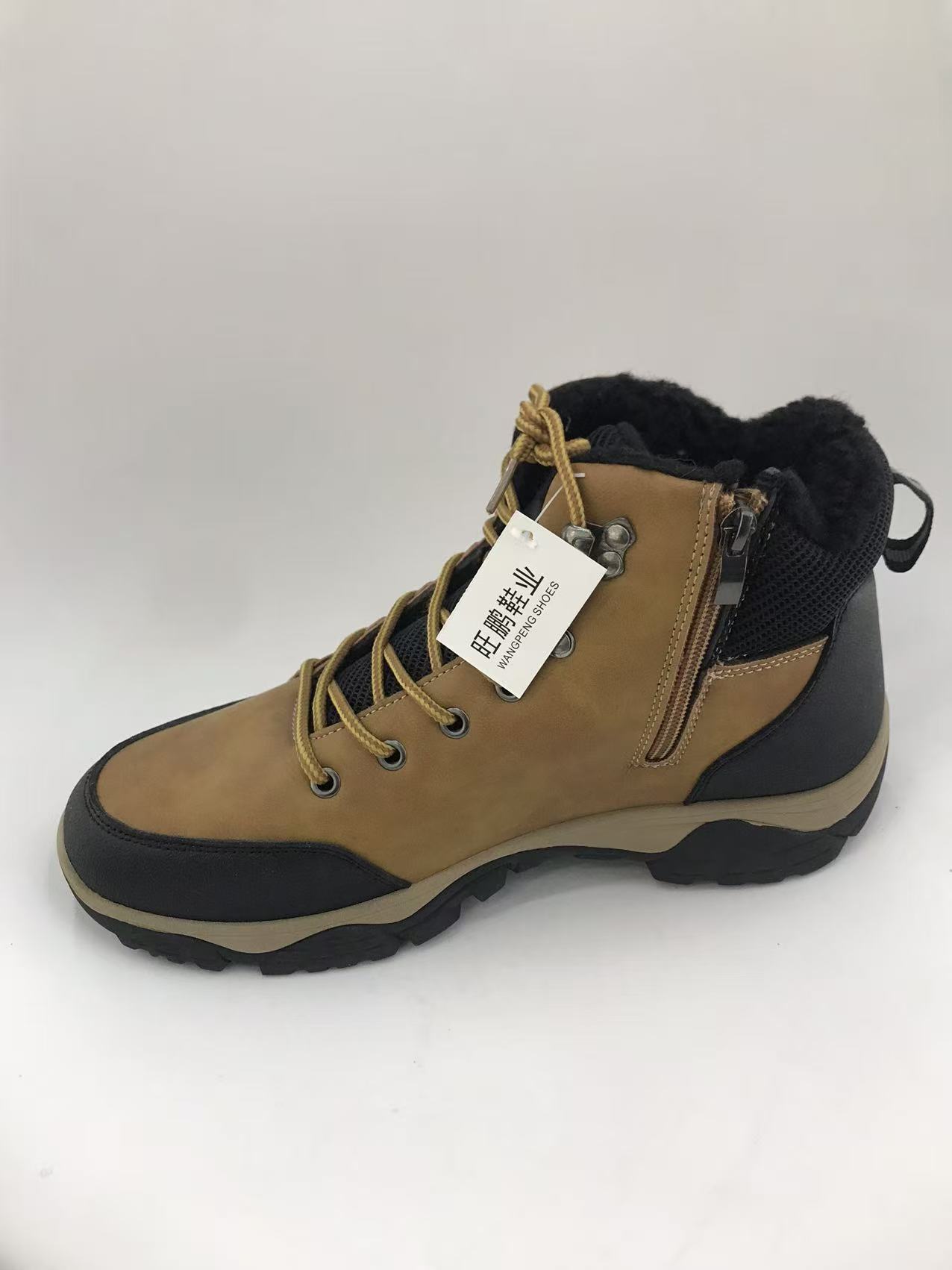 Men's outdoor barefoot hiking shoes for autumn and winter are lightweight, anti-slip, wear-resistant and breathable hiking sports shoes details Picture