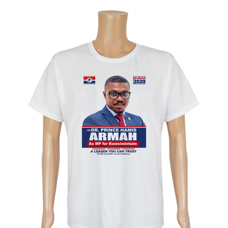 We customize a variety of styles of cross-border campaign clothing, T-shirts, POLO shirts and cross-border election advertising shirts to meet your needs Application Scenario