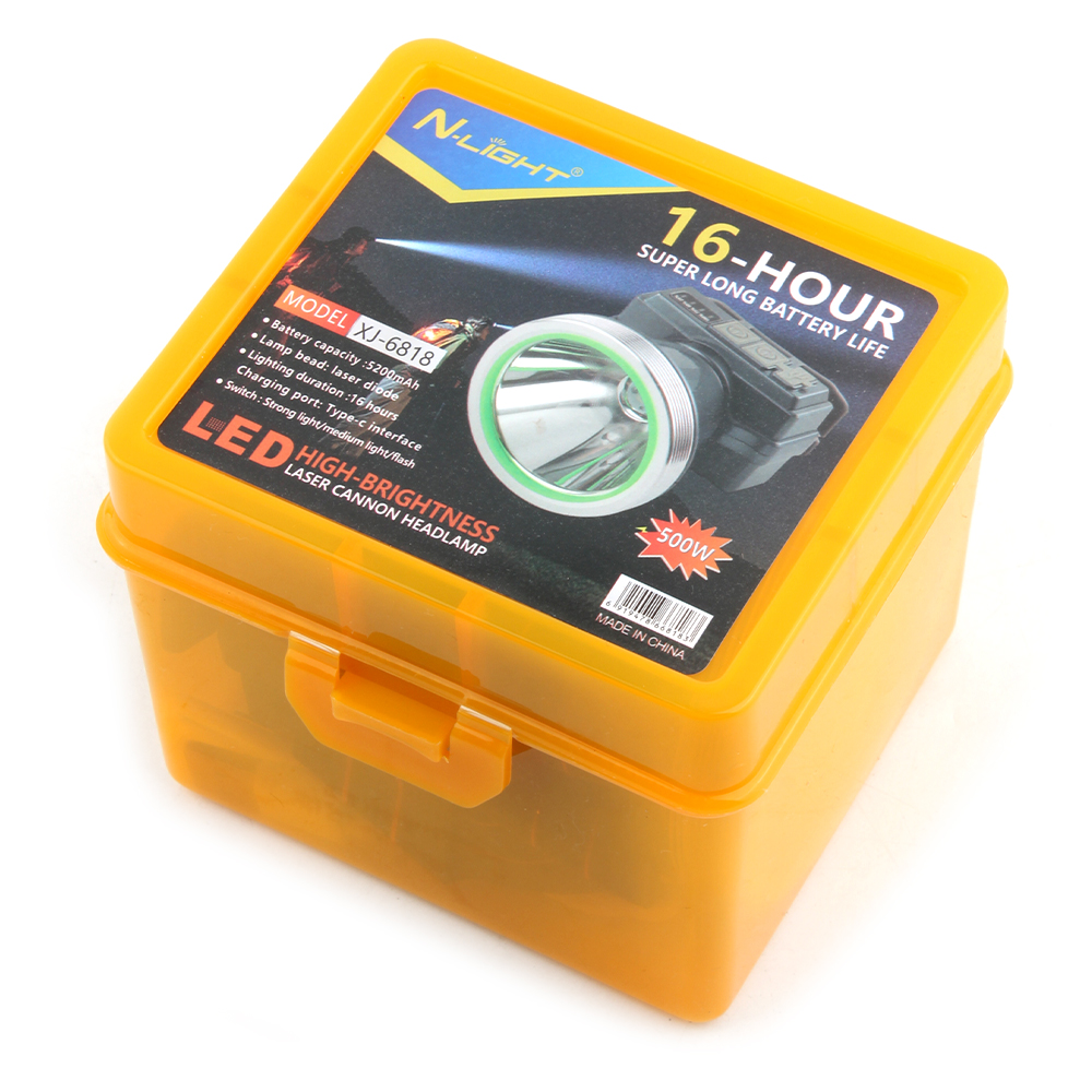 KINSACH Star Source LED Ultra-Bright Laser Cannon Head Lamp Application Scenario