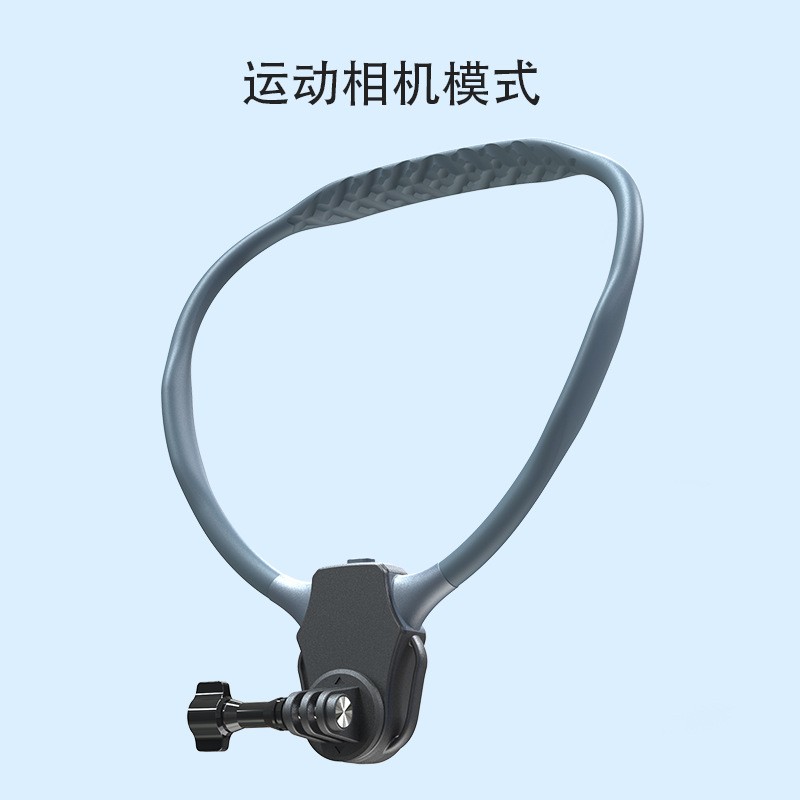 G01-M magnetic attachment, G01-J clip neck phone stand, sports cycling, mobile phone selfie video shooting, insta360gopro action camera stand pic 13