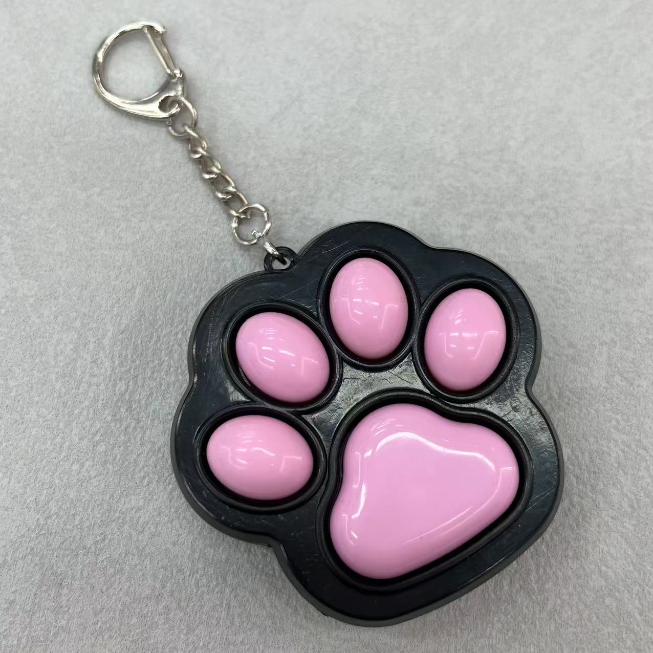 卡通彩色猫爪捏捏无聊减压按键解压钥匙扣包包挂件可爱挂饰创意玩具详情6