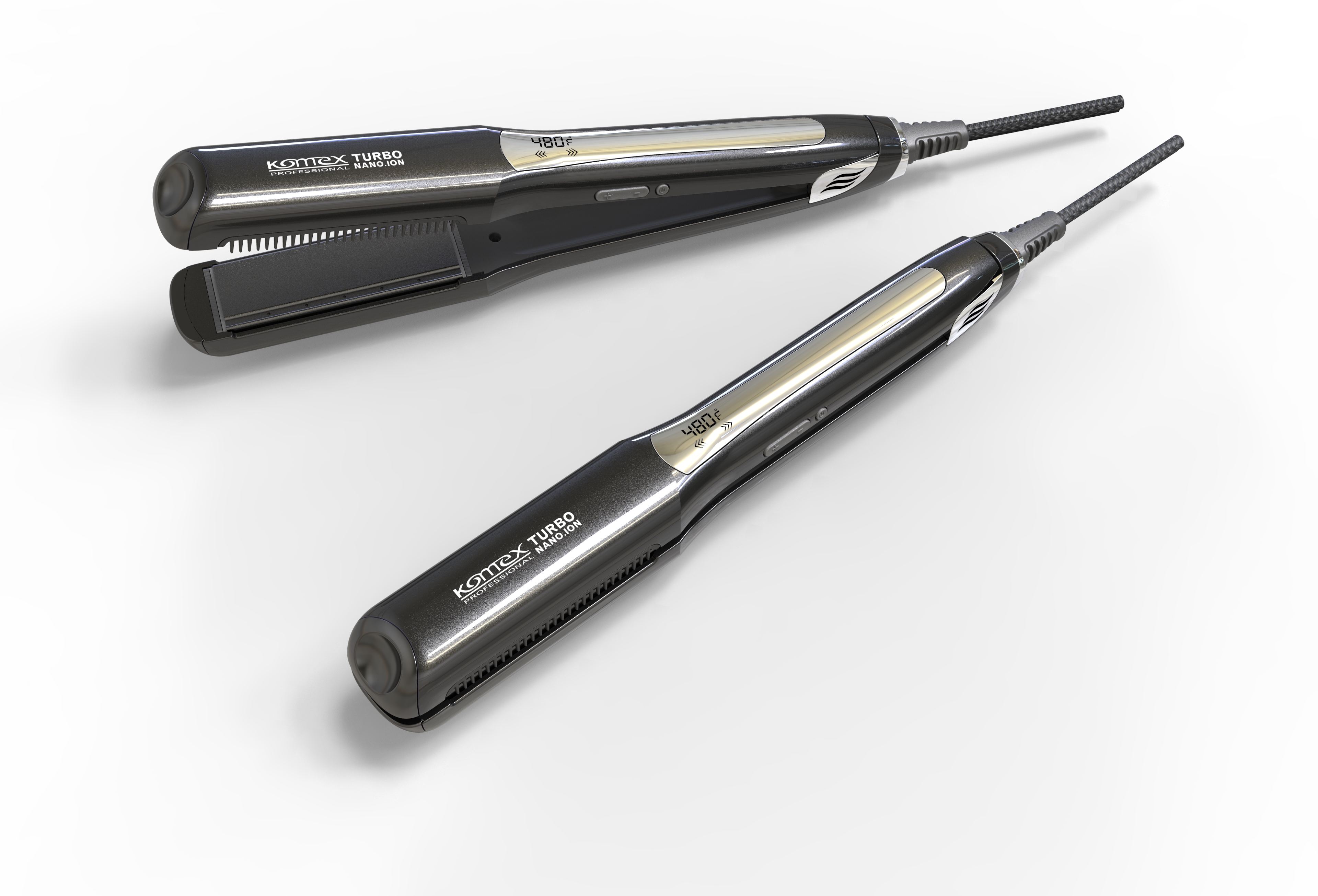 Cross-Border Professional Hair Salon Steampod Home Large-Capacity Steam Negative Ion Function Hair Straightener 250°C High-Temperature Steam Care Hair Straightener For Injured Hair In The Care Department Application Scenario