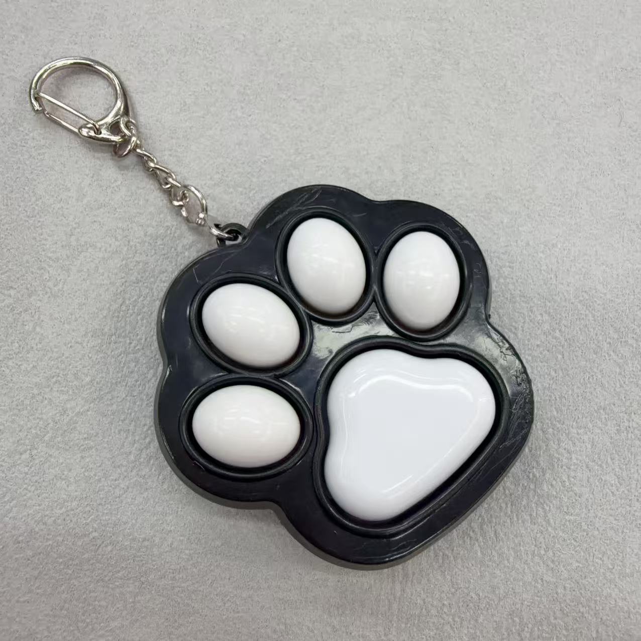 卡通彩色猫爪捏捏无聊减压按键解压钥匙扣包包挂件可爱挂饰创意玩具详情7