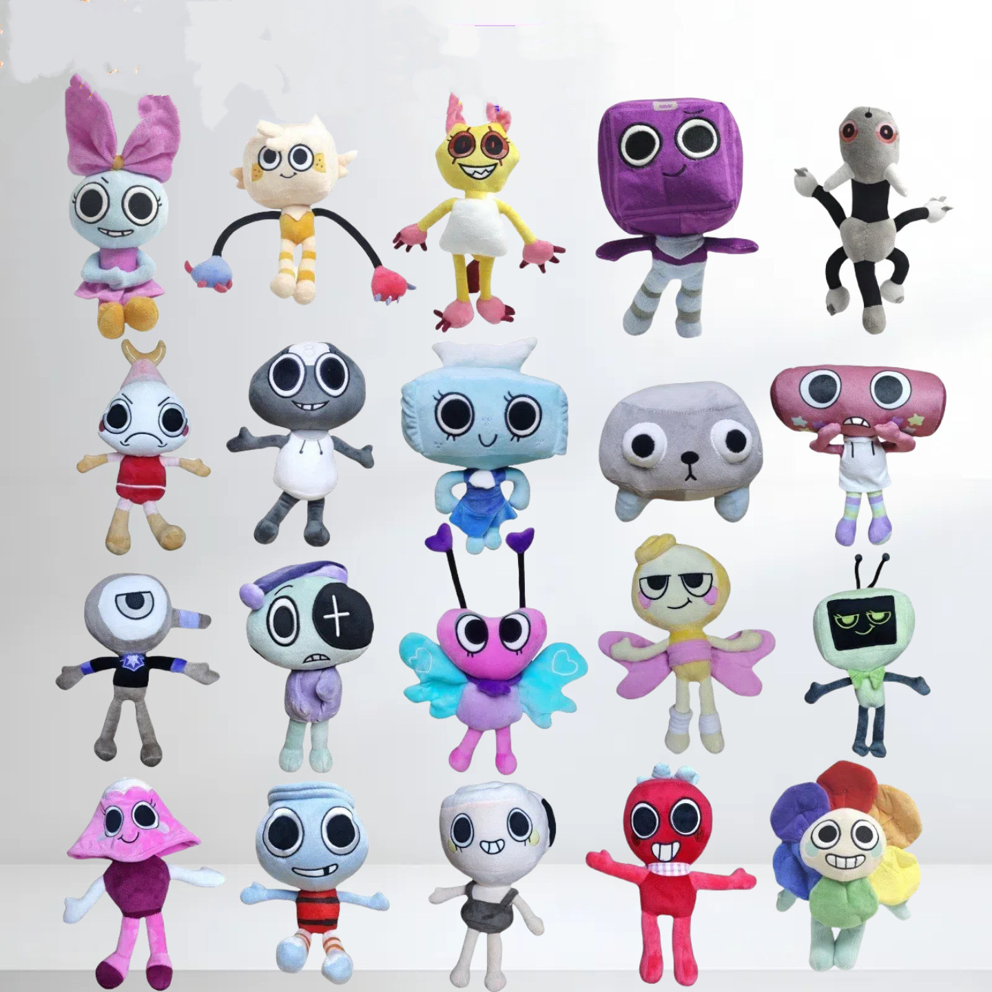 跨境新品丹迪的世界dandy’s world plush 毛绒玩具玩偶公仔现货