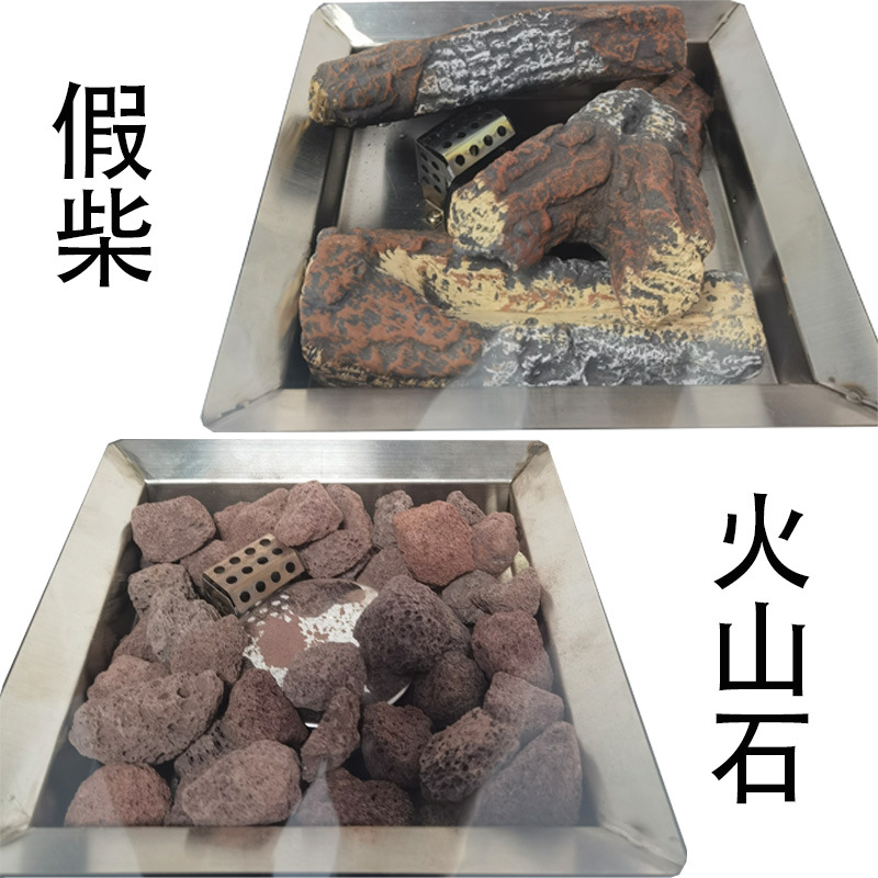 户外商用燃气取暖器庭院火炉液化气暖炉酒店餐厅景观真火暖炉跨境详情2