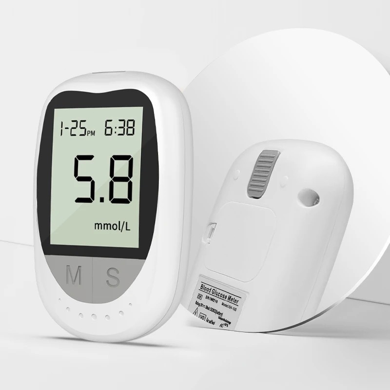 Blood Glucose Monitor, a blood glucose detector for measuring hyperglycemia, contains test strips details Picture