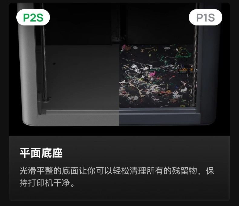 新品预售 拓竹P2S 3D打印机器大尺寸FDM家用自动桌面多色立体高精度高速AI监测烘干P1S升级详情24