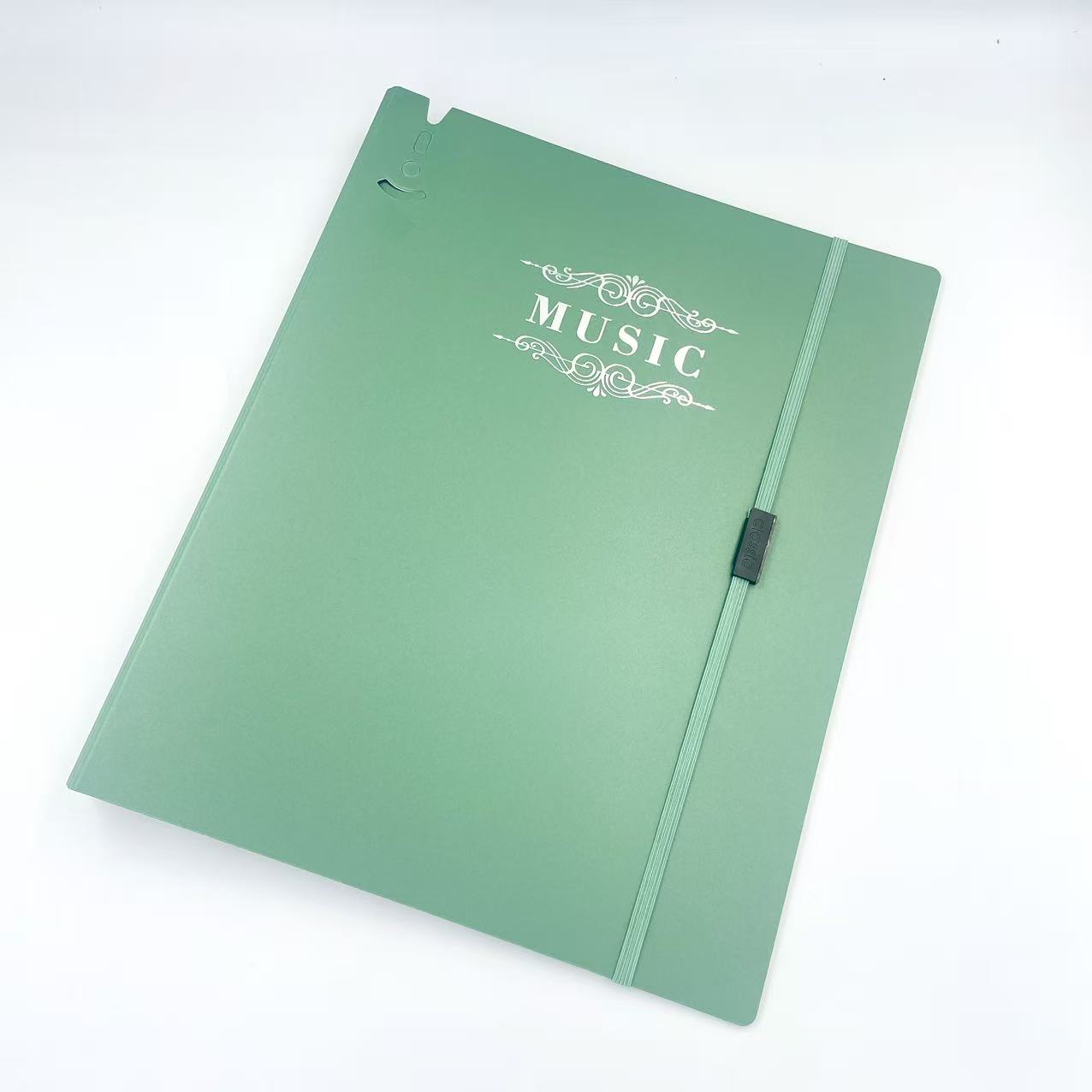 A4 binding folder, test paper materials storage clamp, multi-hole iron clamp Specification image