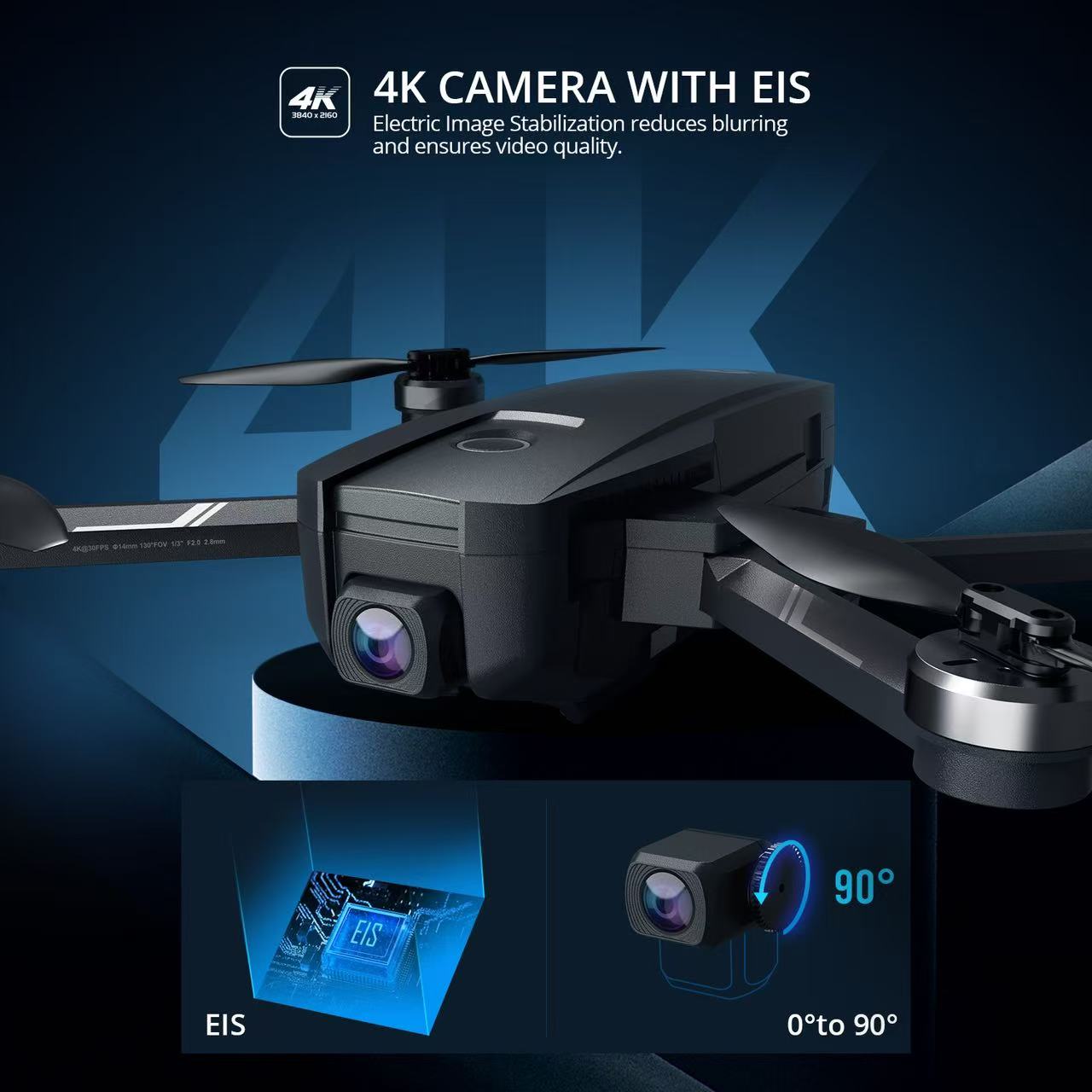Holy Stone HS720E Upgraded 4K Drone GPS 5G FPV WiFi F详情图11