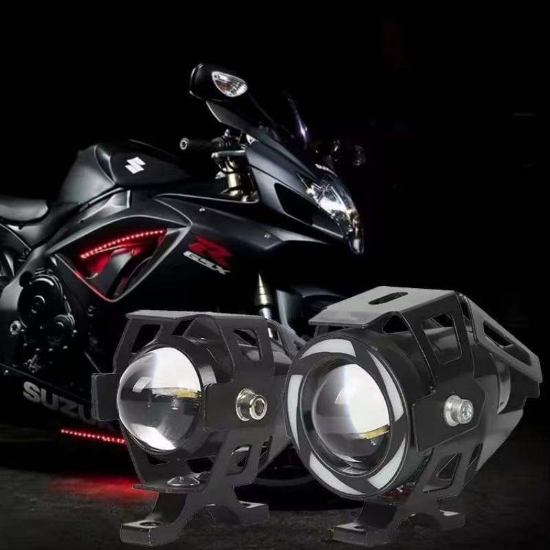 The electric motorcycle is equipped with external seven-color U7 headlights, LED spotlights, high beams, laser cannons, front headlights and ultra-bright lights Application Scenario