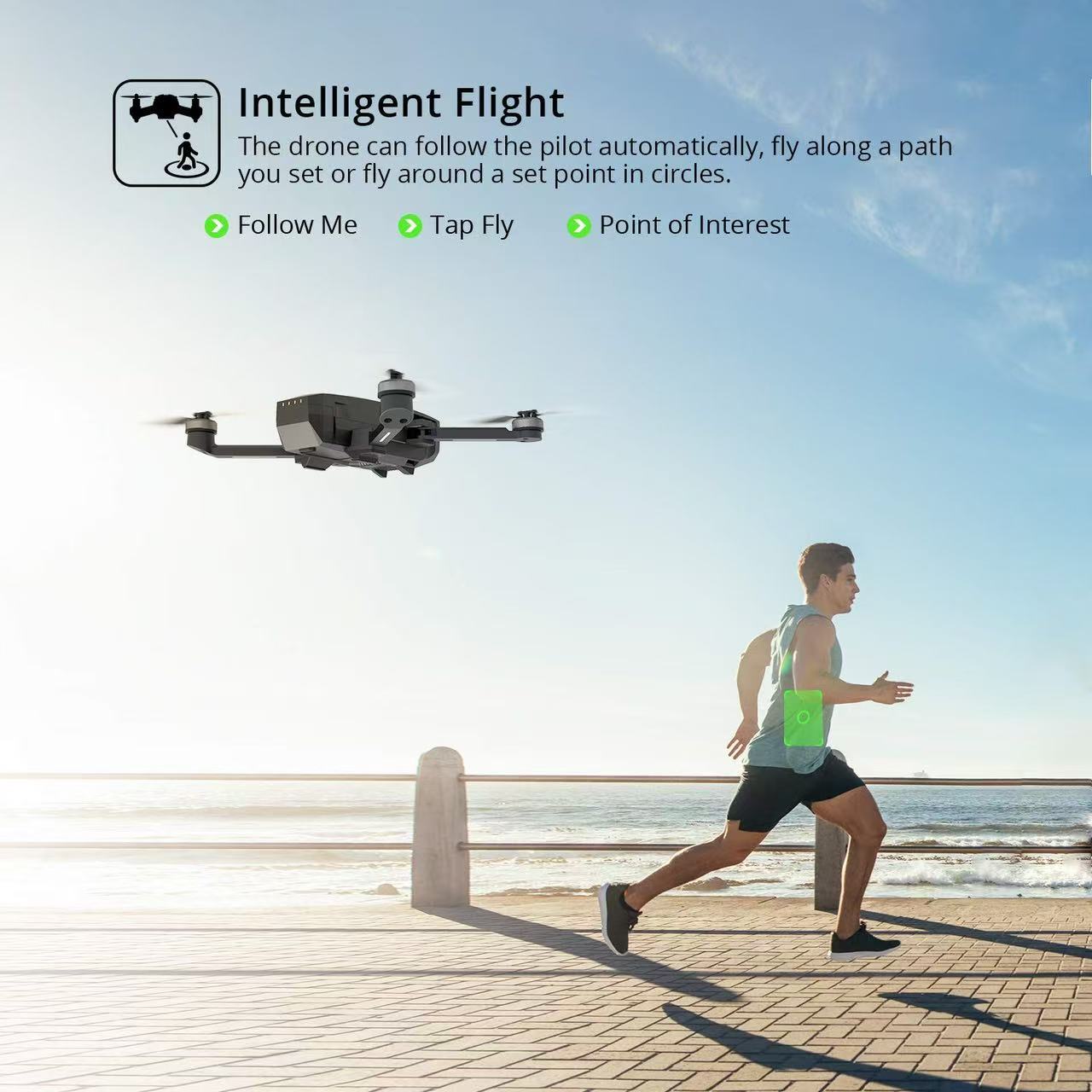 Holy Stone HS720E Upgraded 4K Drone GPS 5G FPV WiFi F详情图2