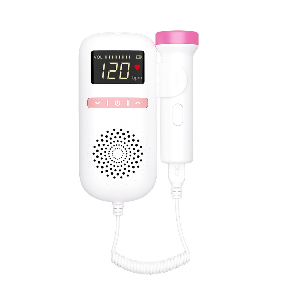 Foreign trade Fetal heart rate monitor, home doppler for pregnant women to listen to fetal heart rate Fetal doppler